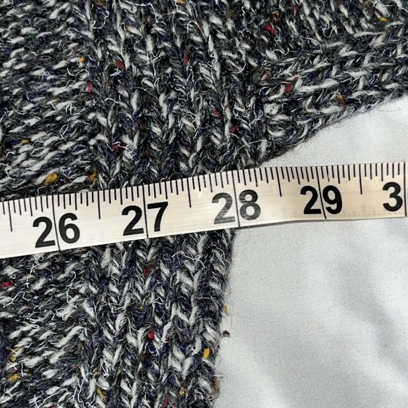 St. Bernard Vintage Wool Fisherman Knit Turtleneck Cable Sweater XL - Picture 3 of 5